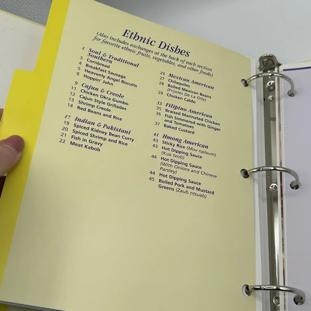 LA Weight Loss Centers Lite Cookbook‎ 2002 Ring Binder Healthy Recipes Diet Plan
